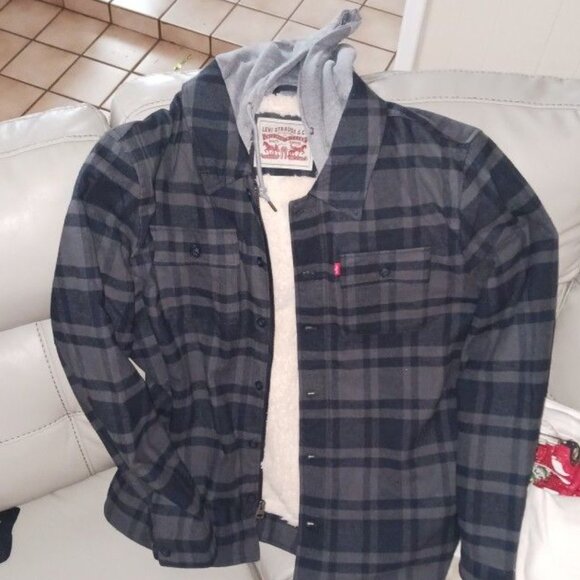 Mens Levis Wool Jacket - Picture 1 of 3